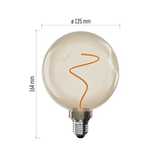Žárovka DECO LED E27 4,5W flame EMOS Z50B11