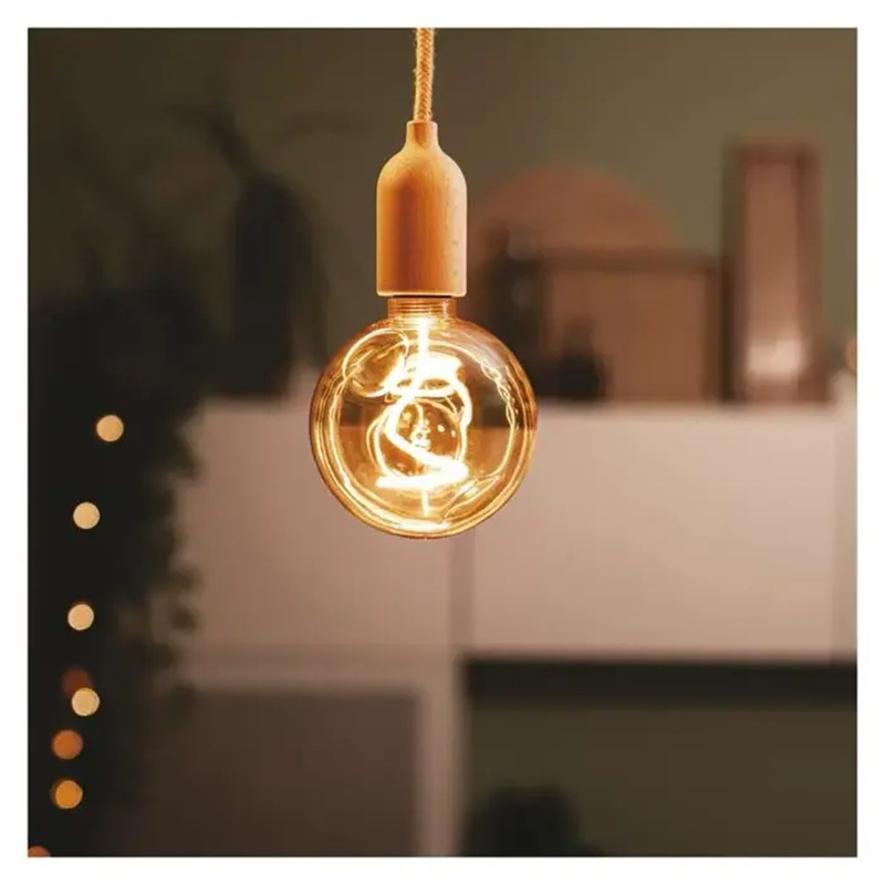 Žárovka DECO LED E27 4,5W flame EMOS Z50B11