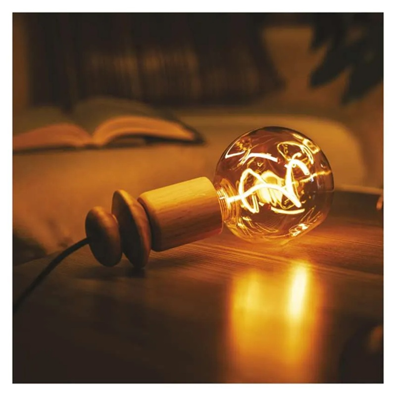 Žárovka DECO LED E27 4,5W flame EMOS Z50B11