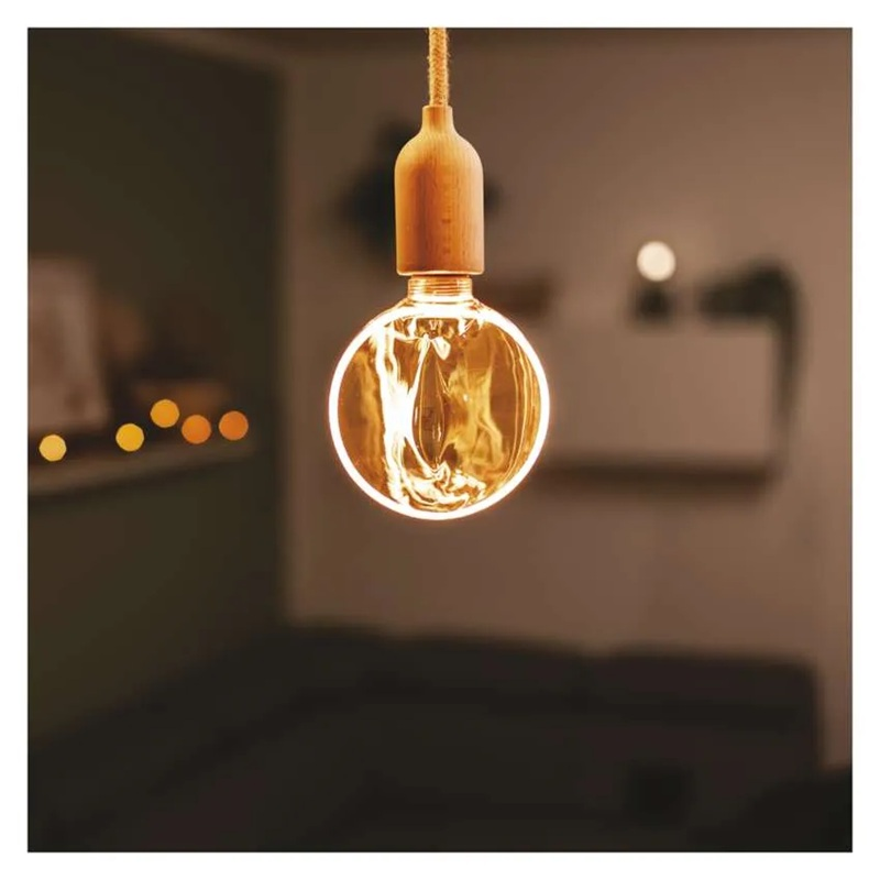 Žárovka DECO LED E27 4W flame EMOS Z5BO11