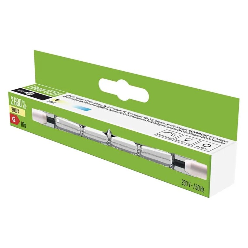 Žárovka halogenová lineární J118 140W R7 EMOS ZE0203