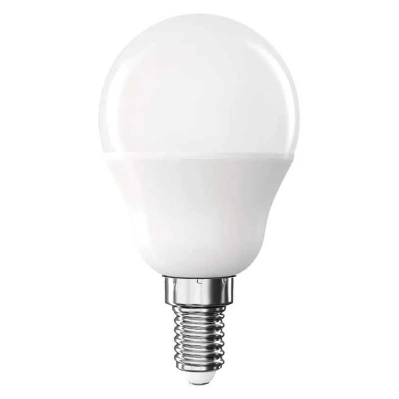Žárovka LED E14 2,5W Classic Mini Globe bílá teplá EMOS ZQ1D11