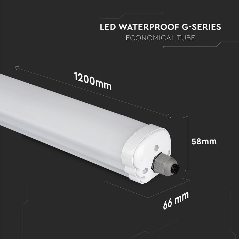 LED zářivka V-TAC VT-1249 36W 6500K 120cm