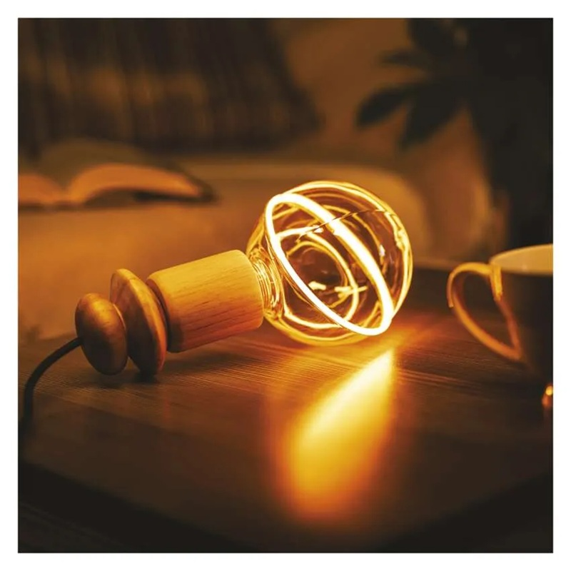 Žárovka DECO LED E27 4W flame EMOS Z5CS11