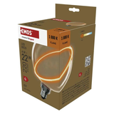 Žárovka DECO LED E27 4W flame EMOS Z5CS11