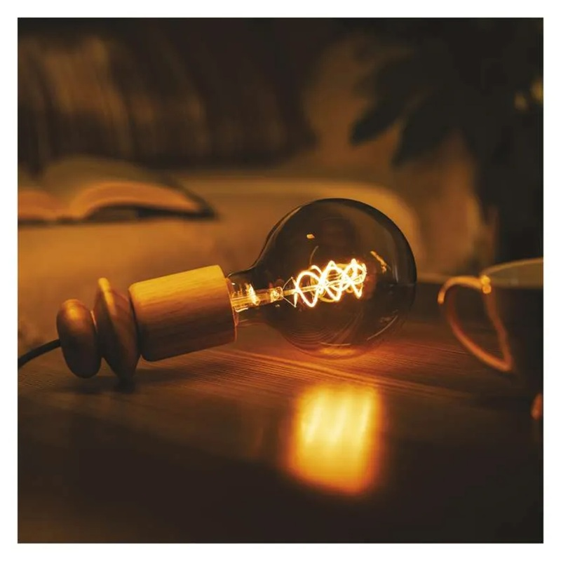 Žárovka DECO SMOKED LED E27 4,5W flame EMOS Z58311