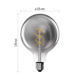 Žárovka DECO SMOKED LED E27 4,5W flame EMOS Z58311
