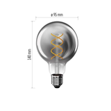 Žárovka DECO SMOKED LED E27 4,5W flame EMOS Z52311