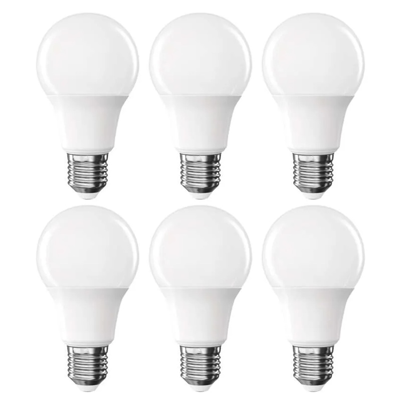 Žárovka LED E27 8,8W A60 bílá přírodní EMOS ZL5F48.6 6ks