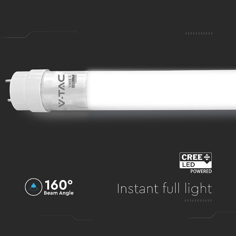 LED zářivka T8 18W 1850lm 6500K 120cm V-TAC VT-121