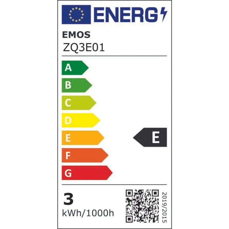 Žárovka LED E14 2,2W Classic svíčka bílá teplá EMOS ZQ3E01