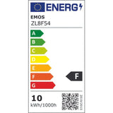 Žárovka LED GU10 10W MR16 bílá studená EMOS ZL8F54