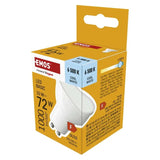 Žárovka LED GU10 10W MR16 bílá studená EMOS ZL8F54