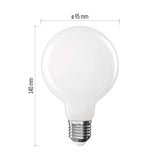 Žárovka Filament LED E27 7,8W G95 bílá teplá EMOS ZF2D52 (75W)