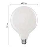 Žárovka Filament LED E27 18W G125 bílá přírodní EMOS ZF2D83 (150W)
