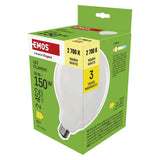 Žárovka Filament LED E27 18W G125 bílá teplá EMOS ZF2D82 (150W)