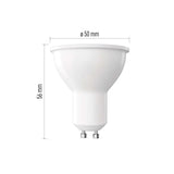 Žárovka LED GU10 5,8W MR16 bílá teplá EMOS ZQ8E34N