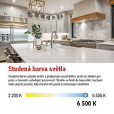Žárovka LED GU10 5,8W MR16 bílá teplá EMOS ZQ8E34N