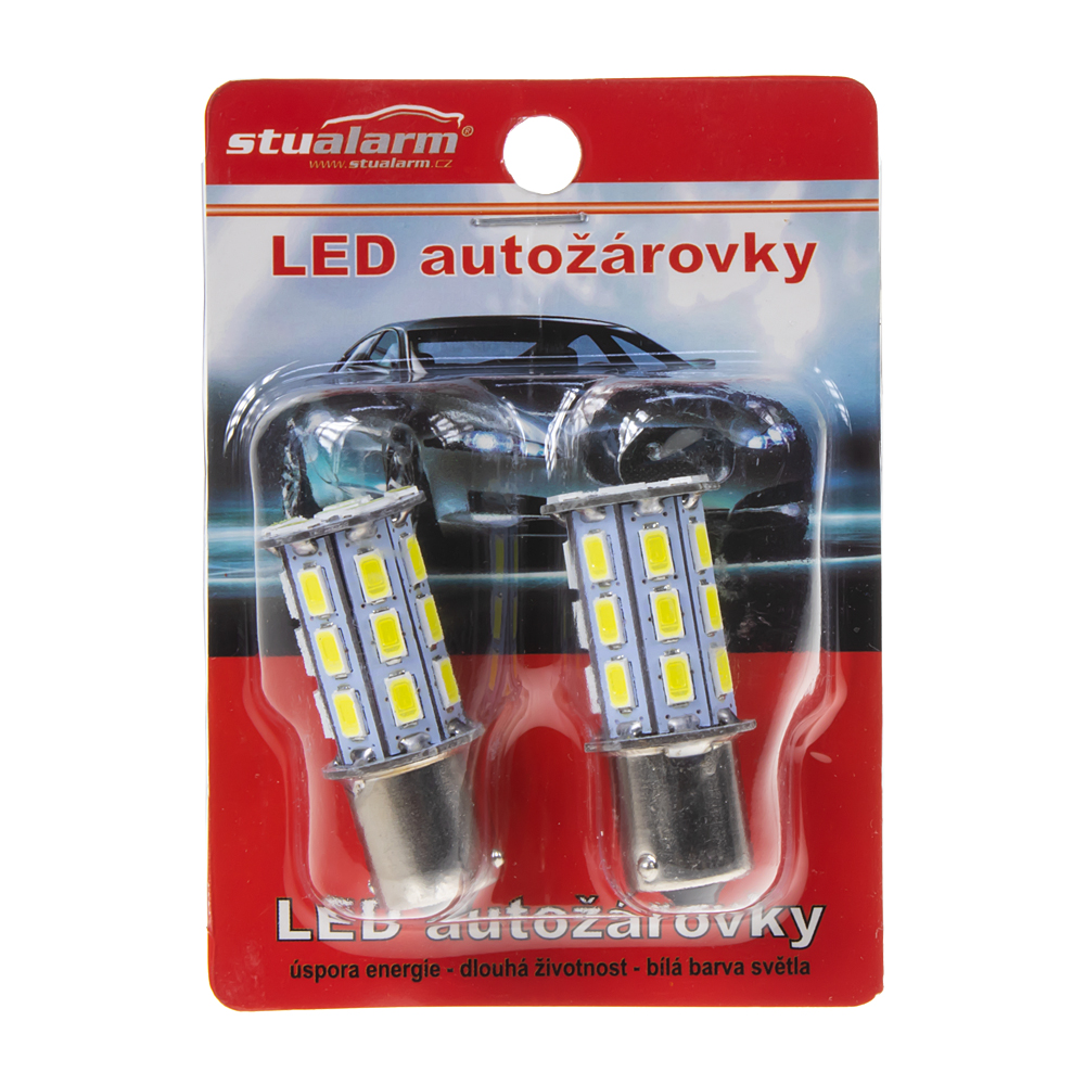 Autožárovka LED BA15s 12V 7,8W STU