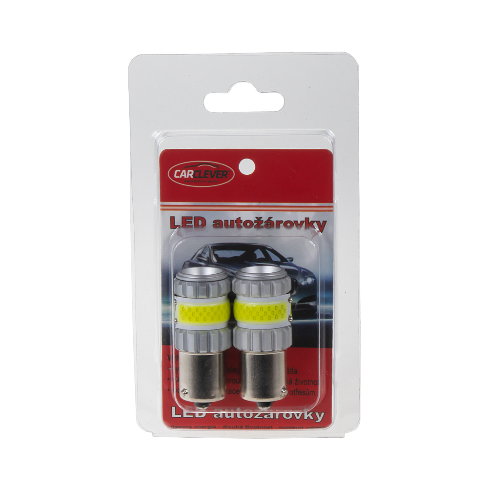 Autožárovka LED BA15s 9-60V 12W CARCLEVER
