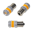 Autožárovka LED BAU15s 9-60V 12W CARCLEVER oranžová bal. 2ks