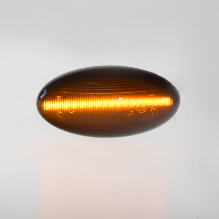 Dynamické blinkry LED STU pro Peugeot/Citroën oranžové kouřové