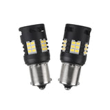 Autožárovka LED BA15S 12V CARCLEVER 30LED 3020SMD bílá 2ks