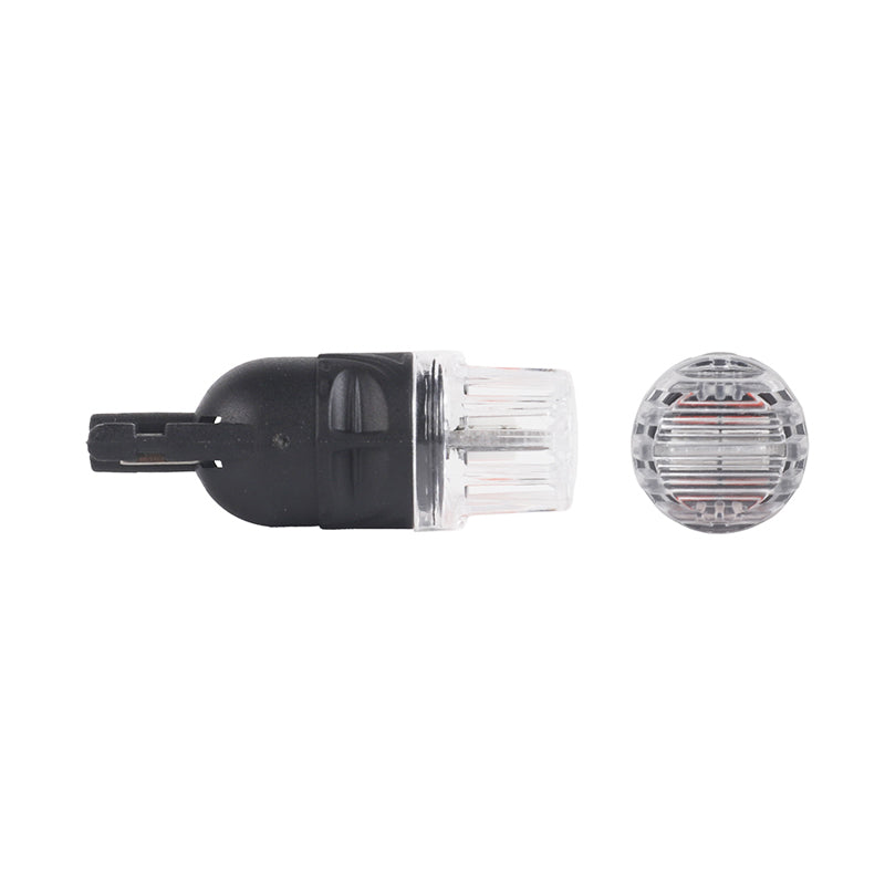 Autožárovka LED T10 12V CARCLEVER 4LED 2835SMD červená 2ks