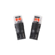 Autožárovka LED T10 12V CARCLEVER 4LED 2835SMD červená 2ks