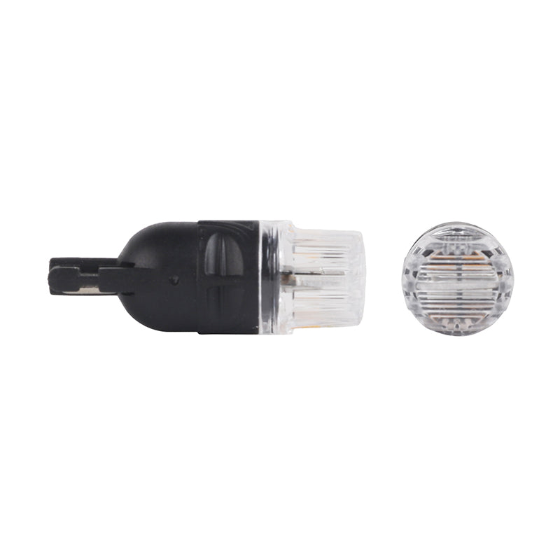 Autožárovka LED T10 12V CARCLEVER 4LED 2835SMD oranžová 2ks