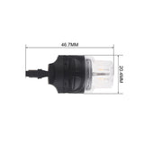 Autožárovka LED T20 (7443) 12V CARCLEVER 16LED 2835SMD oranžová 2ks