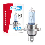 Autožárovka halogenová H4 12V 60/55W AMIO LumiTec SuperWhite