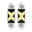Autožárovka LED Festoon C5W 12/24V AMIO 04238 bílá 2ks