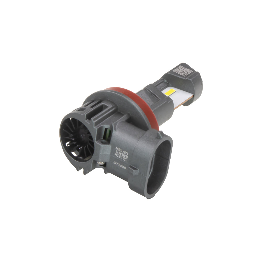 Autožárovka LED H11 9-18V CARCLEVER 95HLH-H11-E6S homologace R37 bílá 2ks