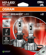 Autožárovka LED SMART 12V H7 OSRAM Night Breaker studená bílá 2ks