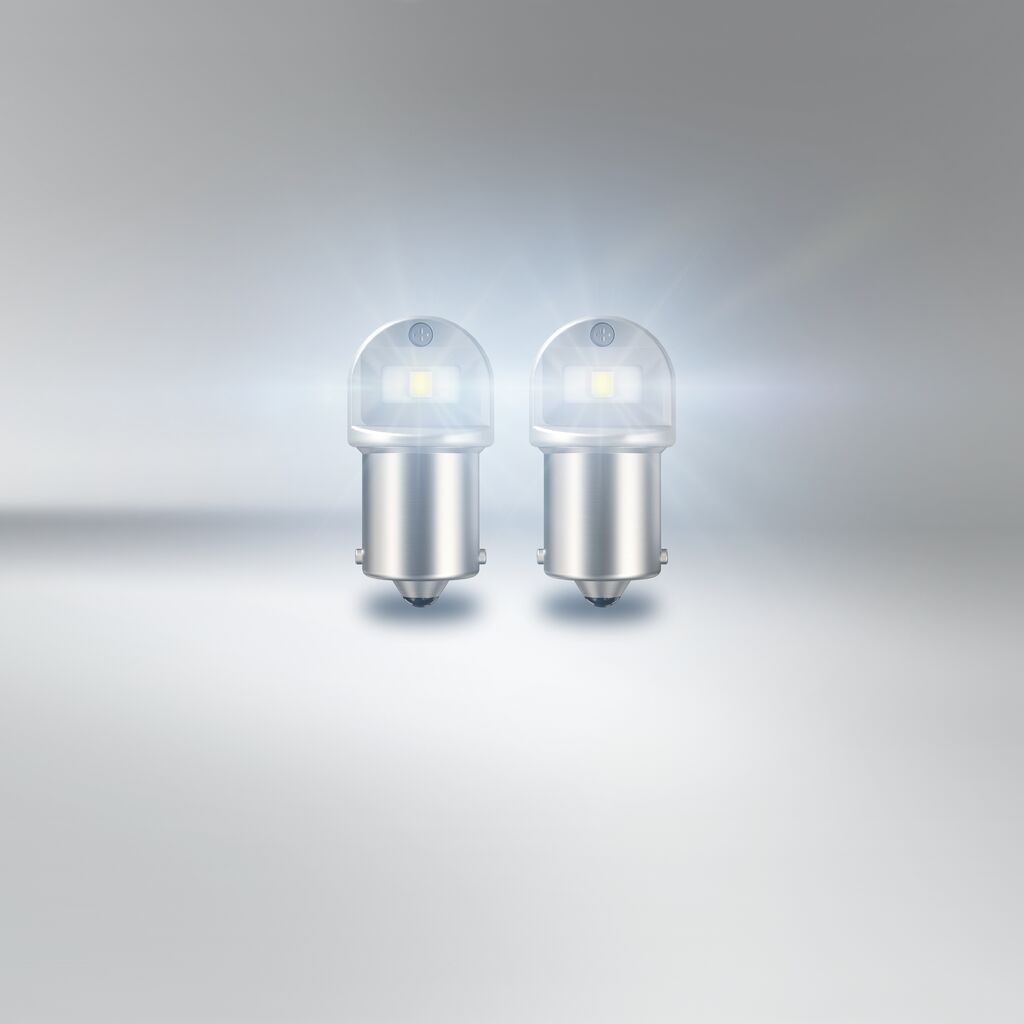Autožárovka LED 12V R5W BA15s OSRAM studená bílá 2ks