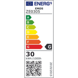 Žárovka halogenová JC G9 30W EMOS ZE0305