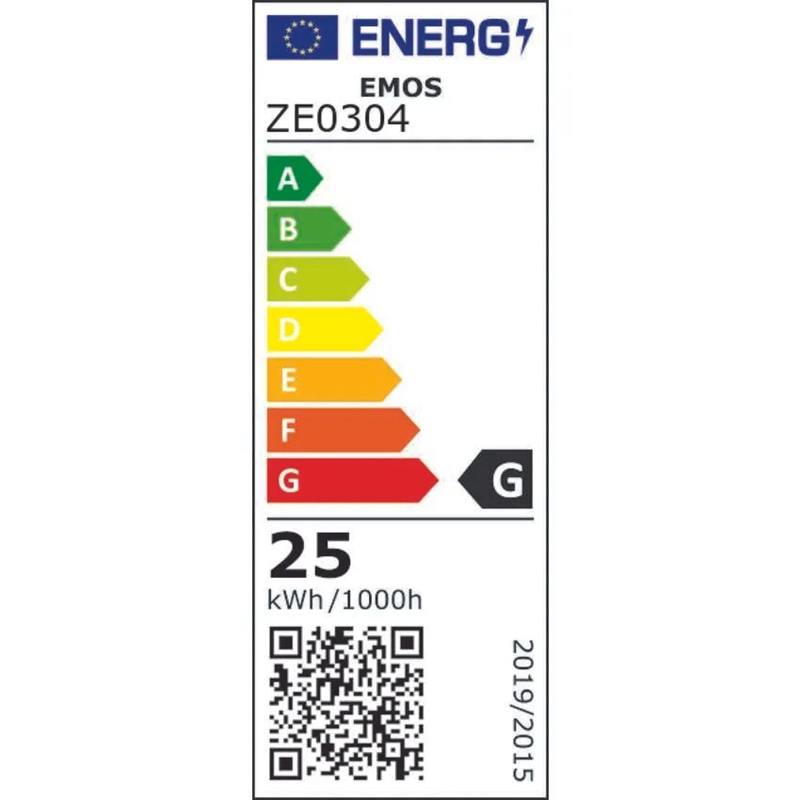 Žárovka halogenová JC G9 25W EMOS ZE0304