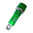 Kontrolka kulatá 230V s doutnavkou, zelená do otvoru 10mm XDN1