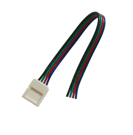 Konektor nepájivý pro RGB LED pásky 5050 30,60LED/m o šířce 10mm s vodičem