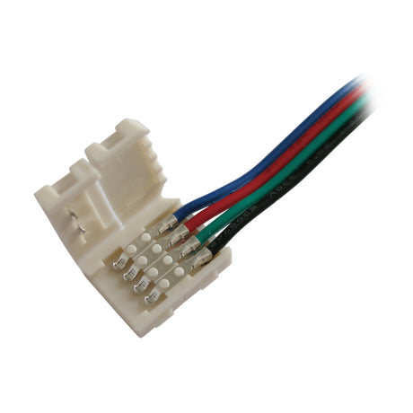 Spojka nepájivá pro RGB LED pásek 5050 30,60LED/m 10mm s vodičem