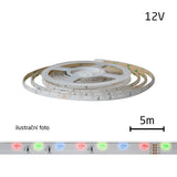 LED pásek 12V 335 (boční)  60LED/m IP65 max. 4.8W/m R-G-B multicolor (1ks=cívka 5m) zalitý