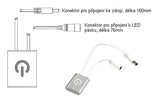 Stmívač dotykový pro LED pásky a žárovky OLP05 TIPA