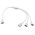 Kabel rozbočovací Y pro RGB s konektory, 4p, 1+3x zásuvka