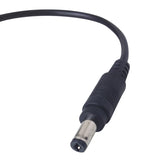 Kabel pro LED pásek napájecí 10mm 5050 s konektory, 2p + DC 5,5x2,1mm vidlice, 15 cm