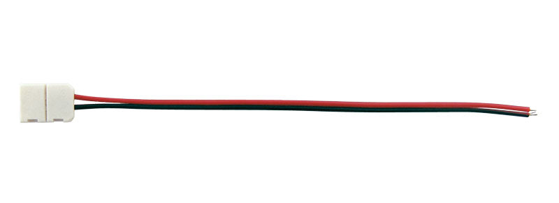 Konektor nepájivý pro LED pásky 3528 30,60LED/m o šířce 8mm s vodičem, voděodolný IP68