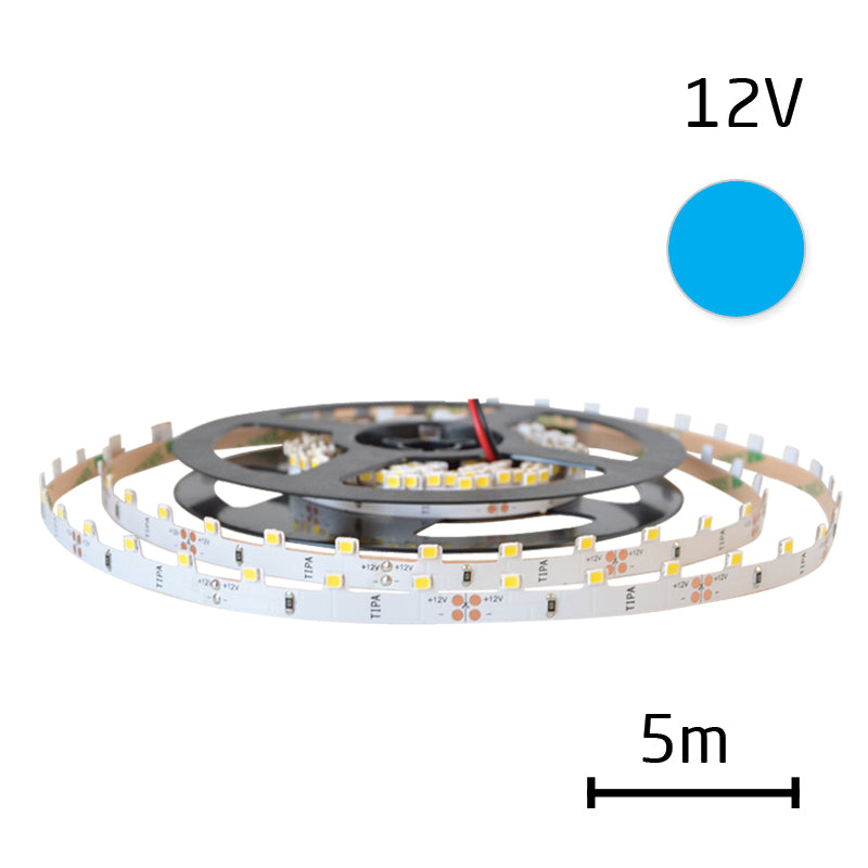 LED pásek 12V 2835 3D  60LED/m IP20 max. 6W/m modrá (cívka 5m)