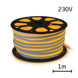 LED neon flexi hadice 230V 120LED/m 12W/m žlutá 1m