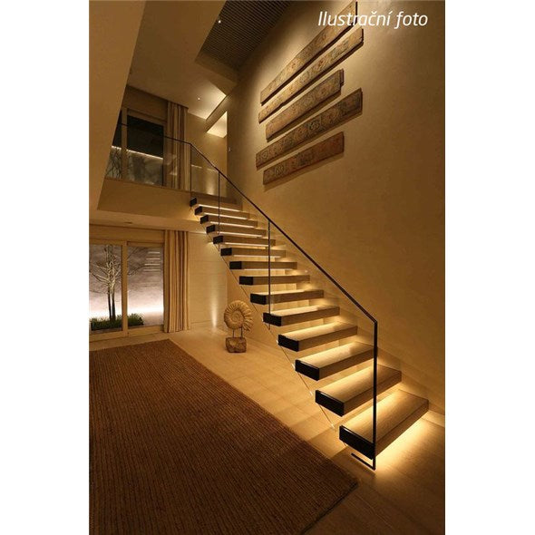 LED pásek 12V 2835  120LED/m IP65 max. 12W/m bílá teplá (cívka 5m) GETI