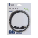 LED pásek s USB GETI GLS31C, 50 cm, studená bílá